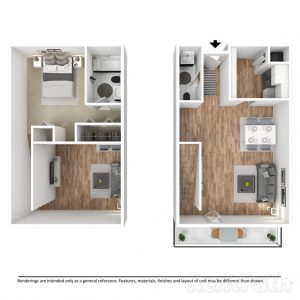 The Podium Apartments - Apartment Unit Floorplan N