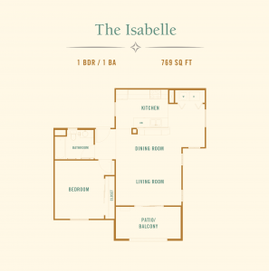 Apartment The Isabelle Floor Plan