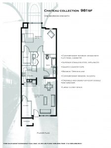 Apartment Chateau Floor Plan