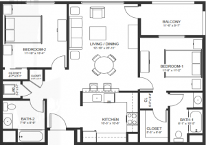Apartment Napa Collection Floor Plan