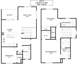 selo UNIT G floor plan