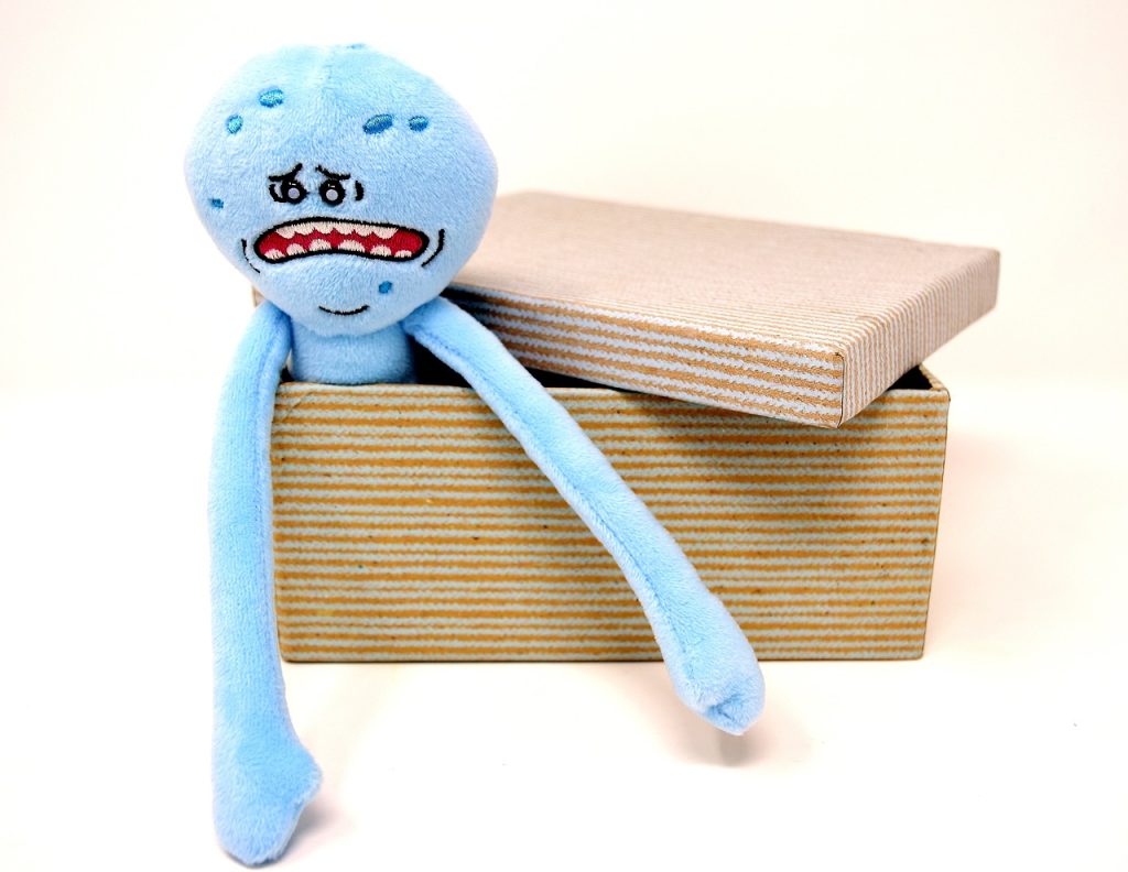 cuddly toy stuffed animal carton