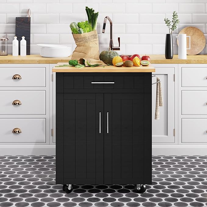 Shintenchi Kitchen Island Cart